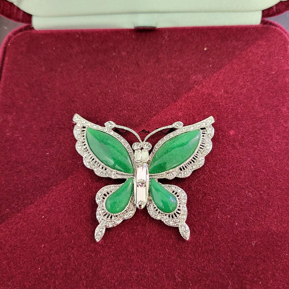 Camrose and Kross JBK green butterfly - Picture 2 of 5